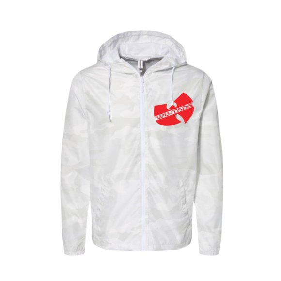 Wu Tang Clan (Camouflage) Unisex Lightweight Windbreaker Full-Zip Jacket - Picture 11 of 15